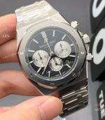 OM Factory Audemars Piguet Royal Oak Chronograph Black Dial Watch 41mm